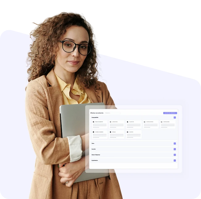 Collaboratrice logistique utilisant le module d’aide à la décision alimenté par l’intelligence artificielle dans LogiSync.